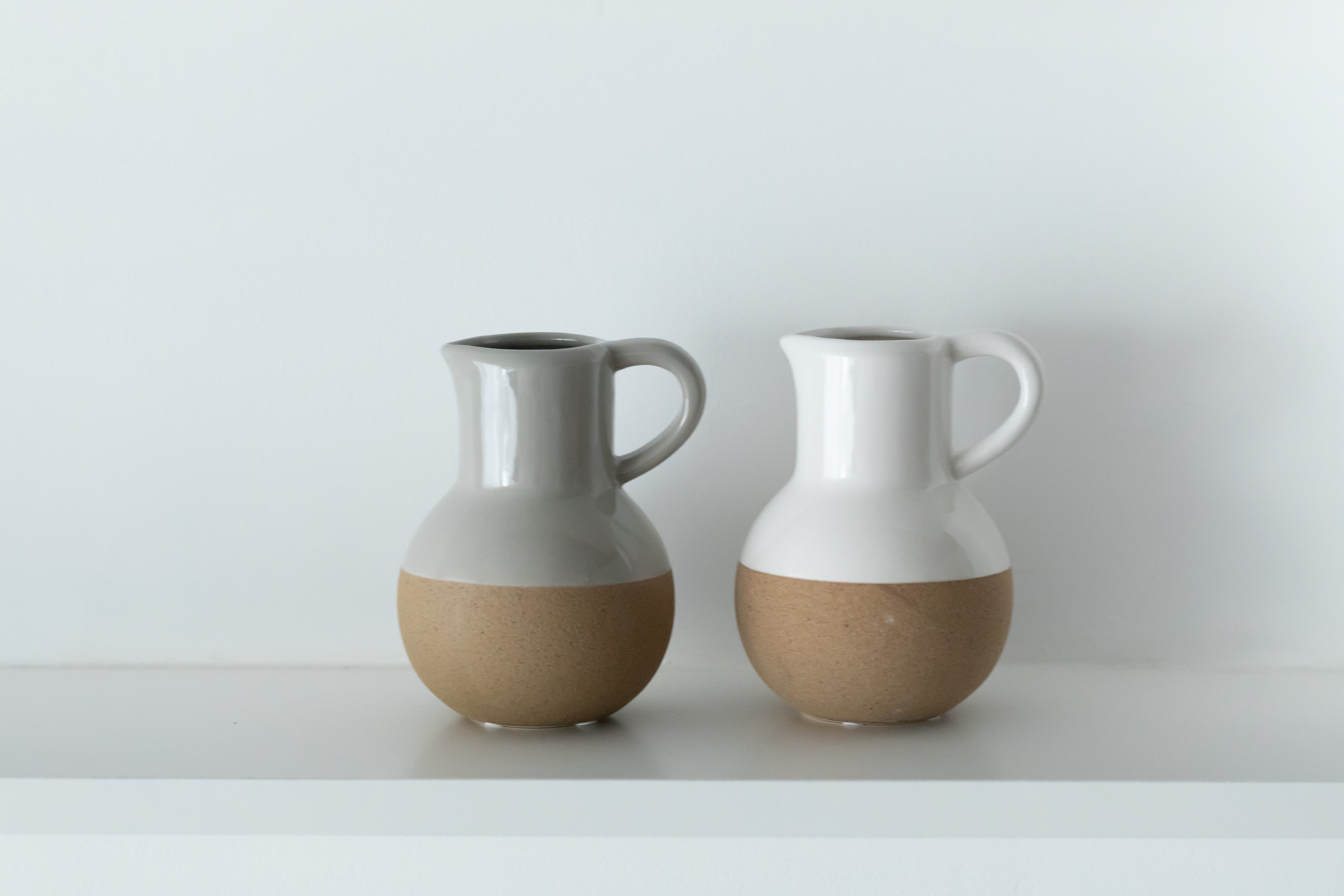 クレマボウル ホワイト／グレー